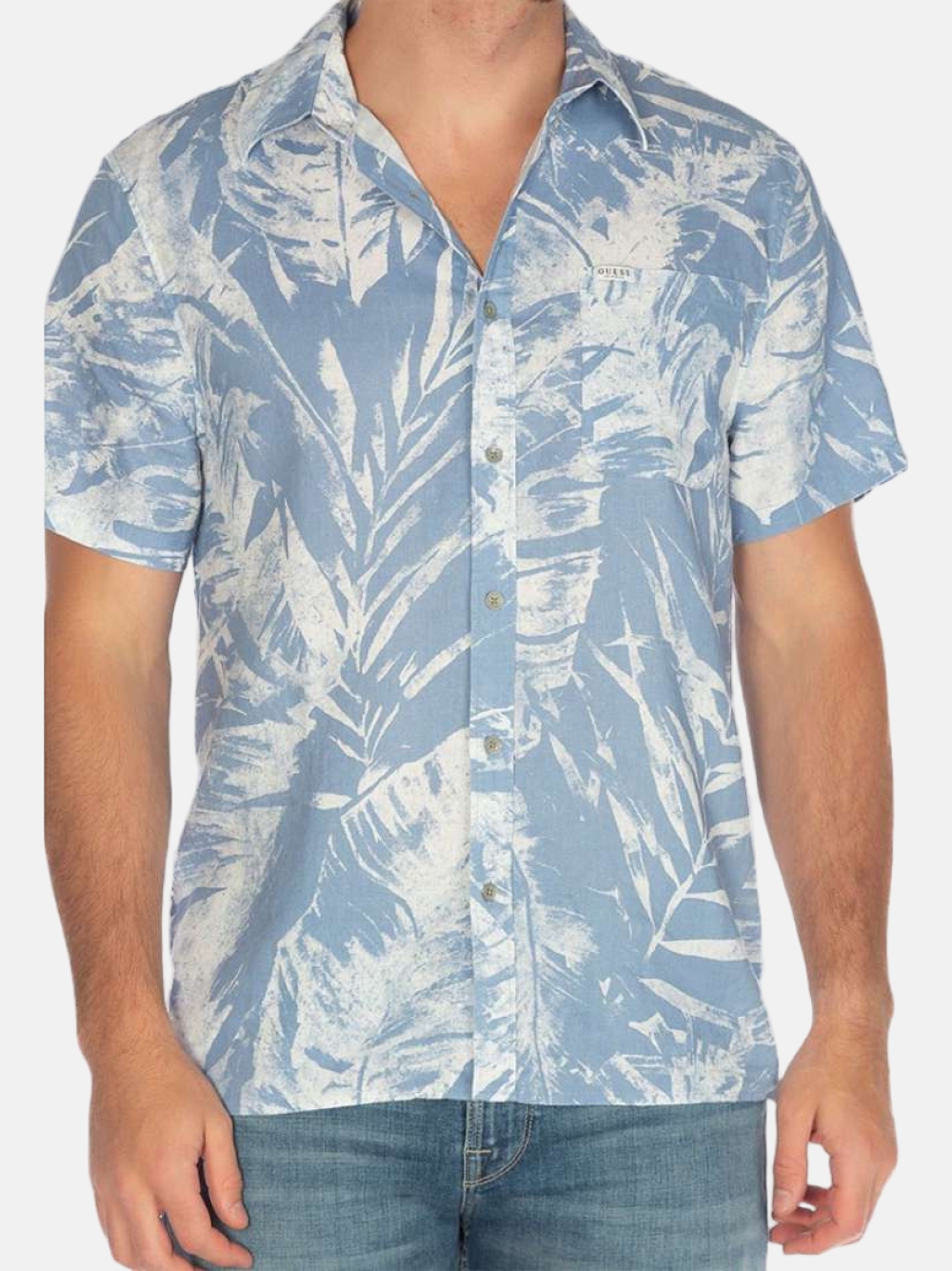 CAMISA GUESS COLLIN INSIDE PRINTED P7QV