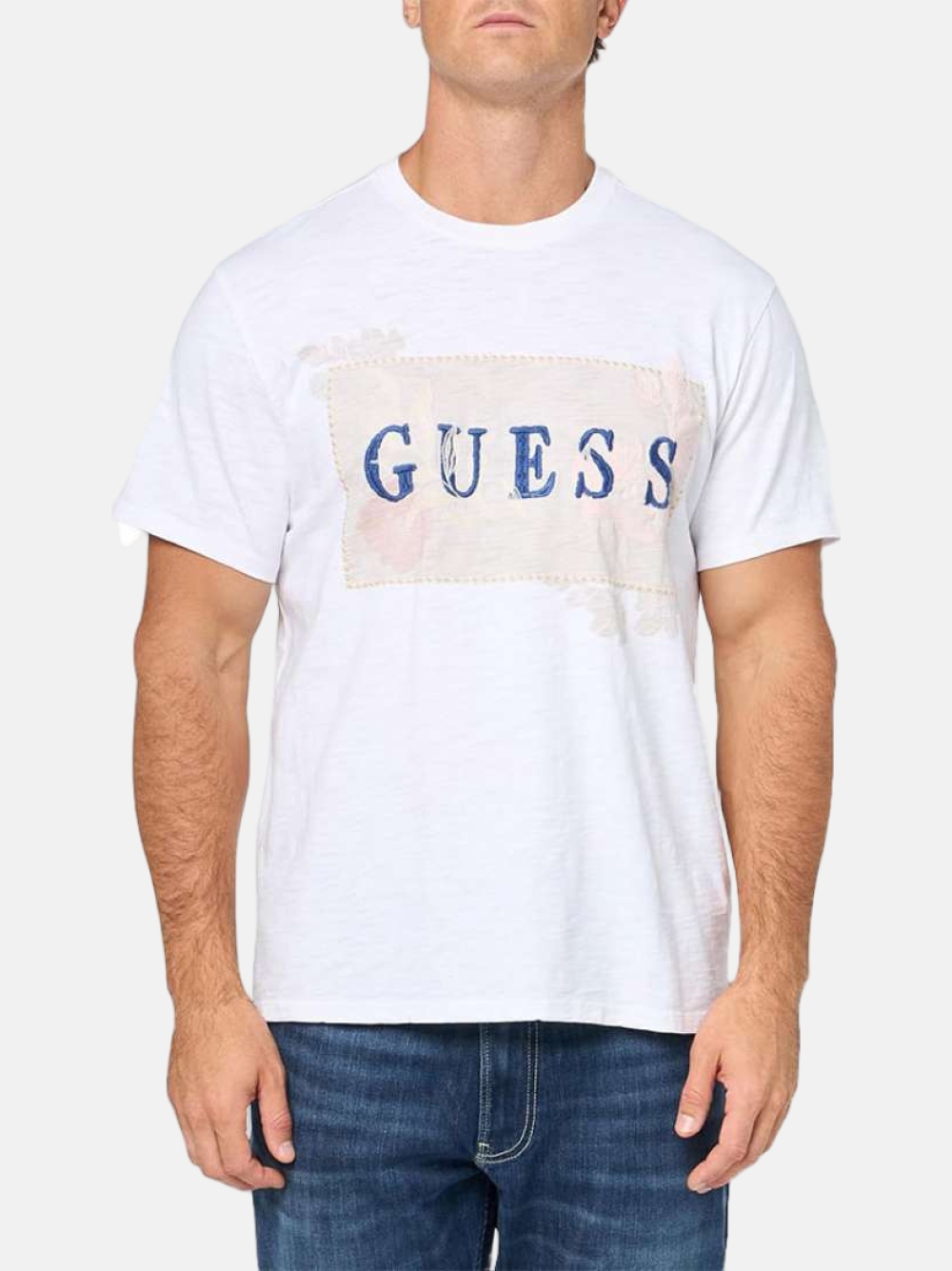 TSHIRT GUESS DAVID EMBROIDERY G011