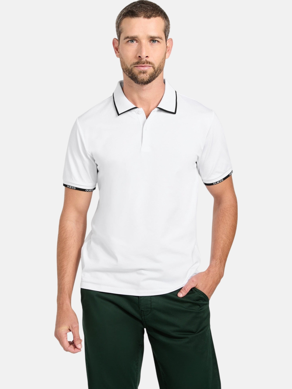  POLO GUESS ECO  PAUL PIQUE TIPPING