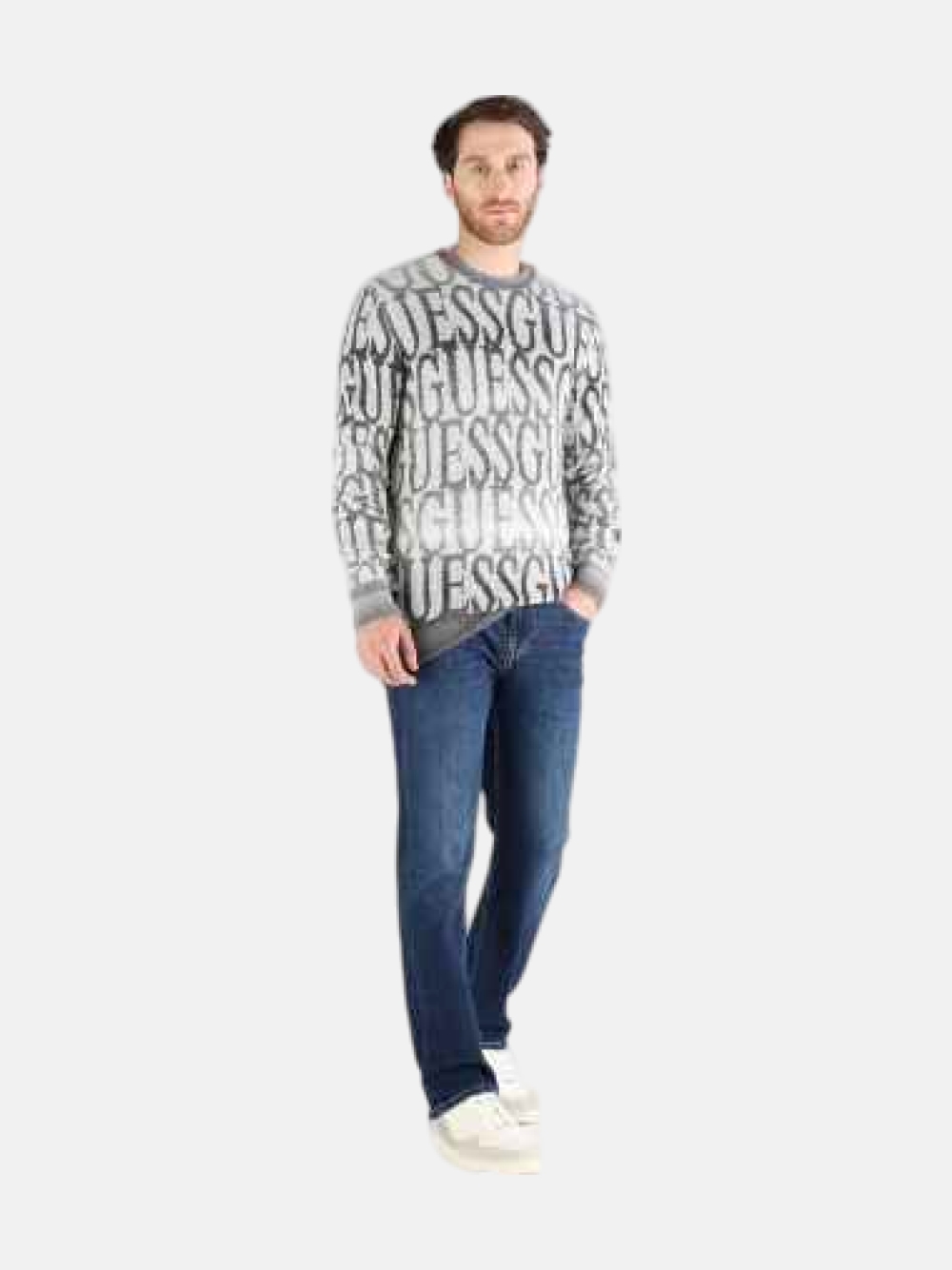  CAMISOLA GUESS JOSHAWA LOGO DEGRADE