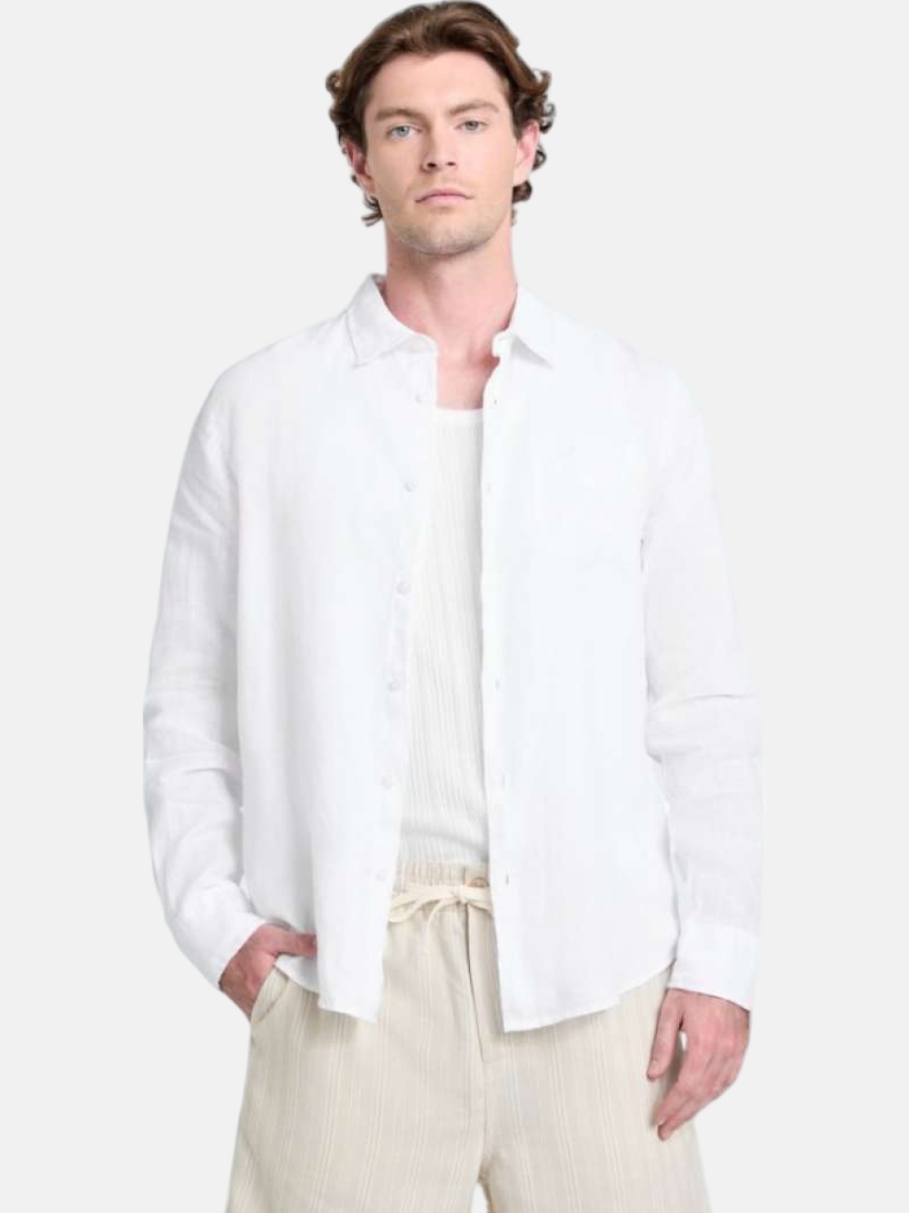 CAMISA GUESS NAPA LINEN G011