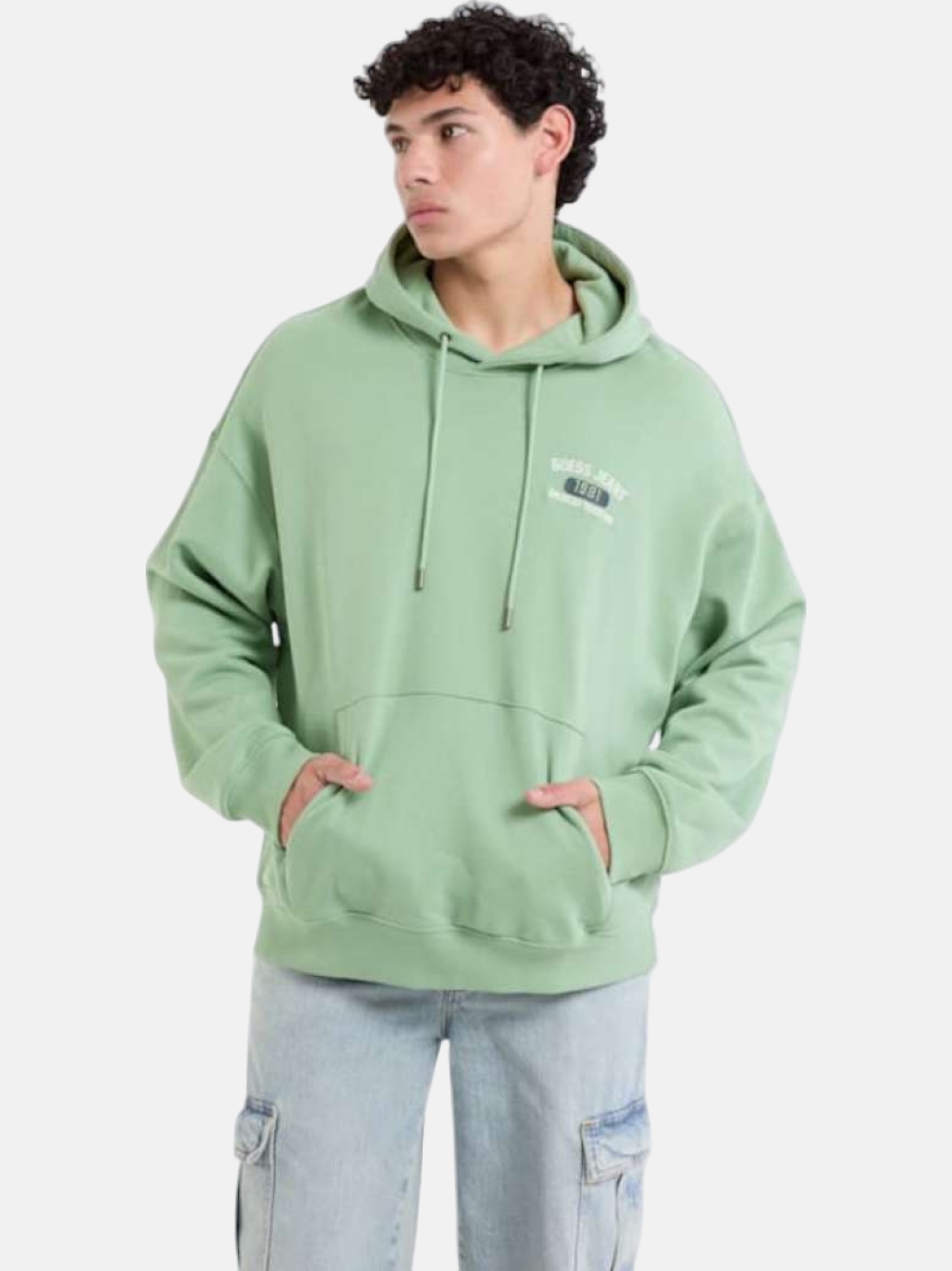 HOODIE GUESS PRINTED A71W