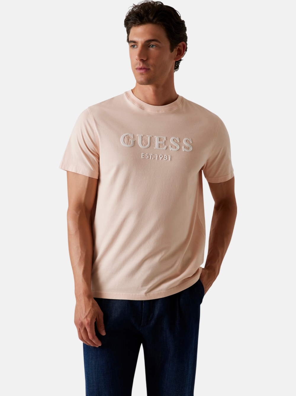  TSHIRT GUESS SS CN BOX LOGO