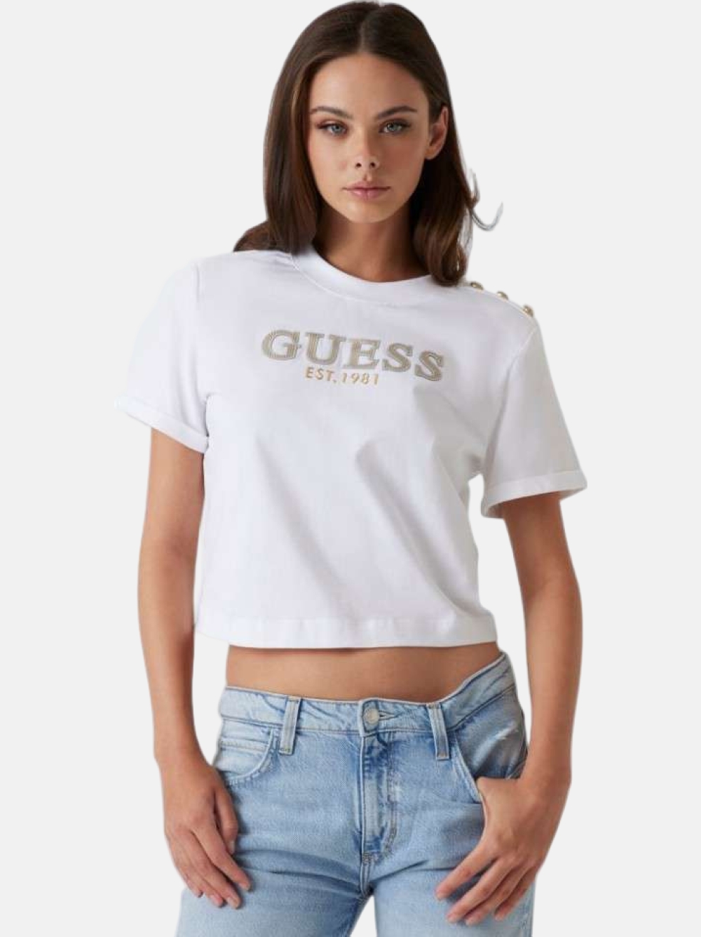 TSHIRT GUESS BOXY G011