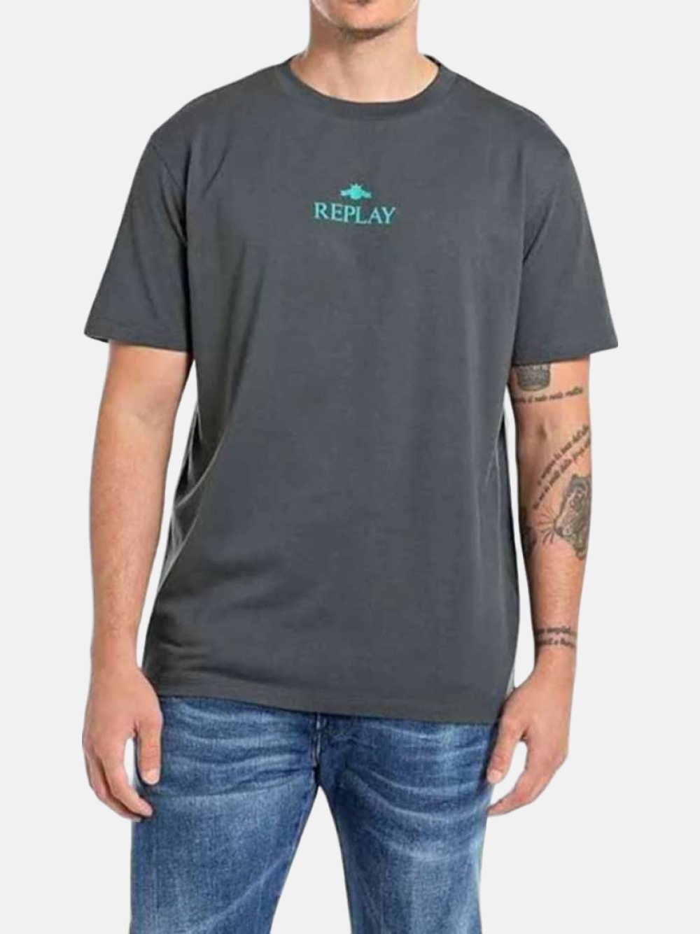 T-SHIRT REPLAY BASIC JERSEY 094