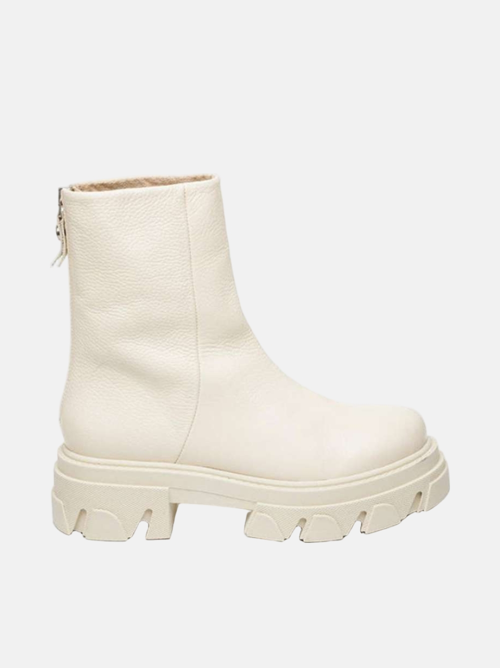 BOTAS STEVE MADDEN MARYANN BONE LEATHER