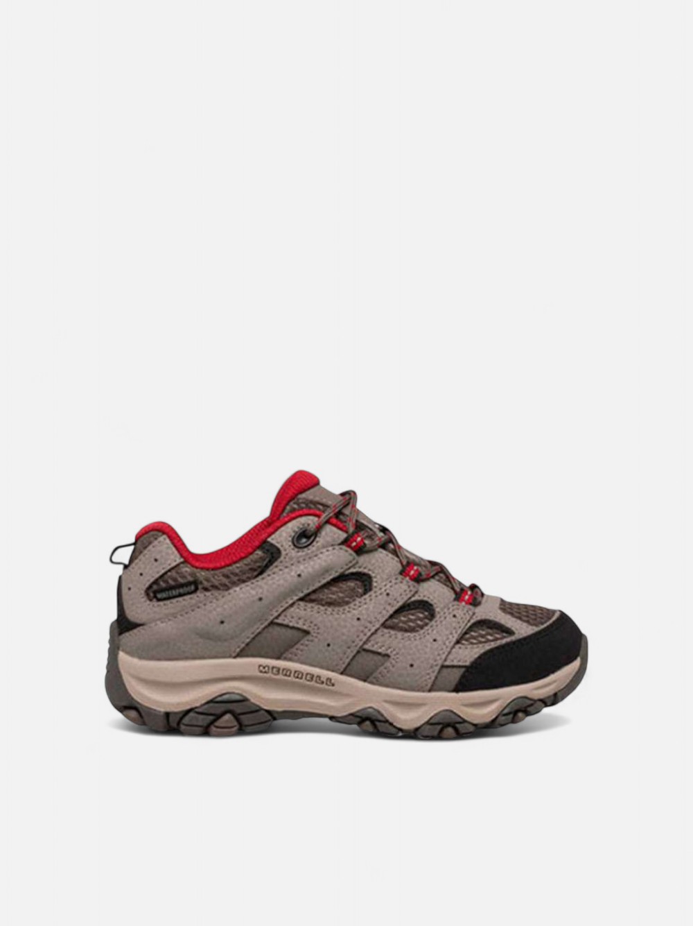 MERRELL MOAB 3 LOW WTRPF BOULDER/RED