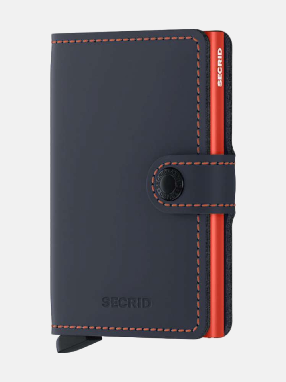 CARTEIRA SECRID MINIWALLET MATTE NIGHTBLUE/ORANGE