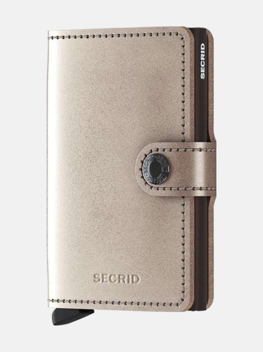CARTEIRA SECRID MINIWALLET CHAMPAGNE/BROWN