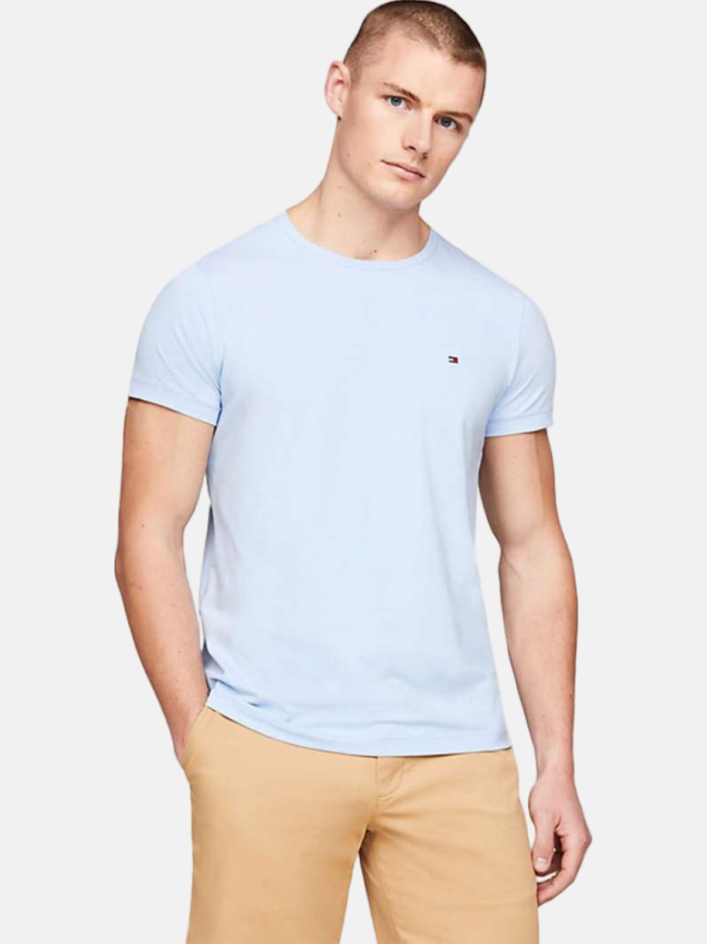TSHIRT TOMMY HILFIGER LOGO STRETCH SLIM FIT