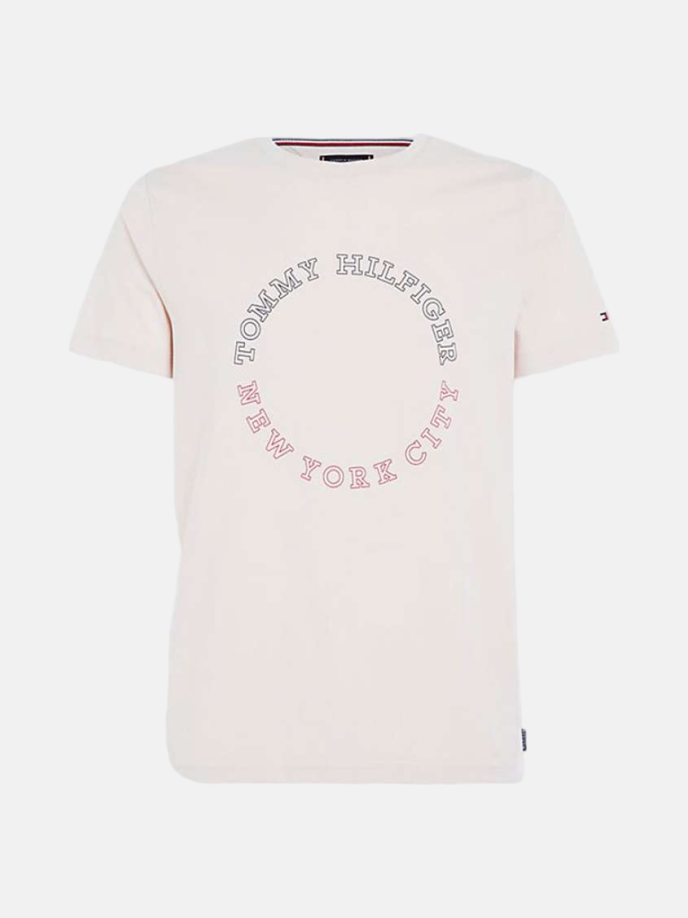 TSHIRT TOMMY HILFIGER MONOTYPE ROUNDLE CASHMERE CREME