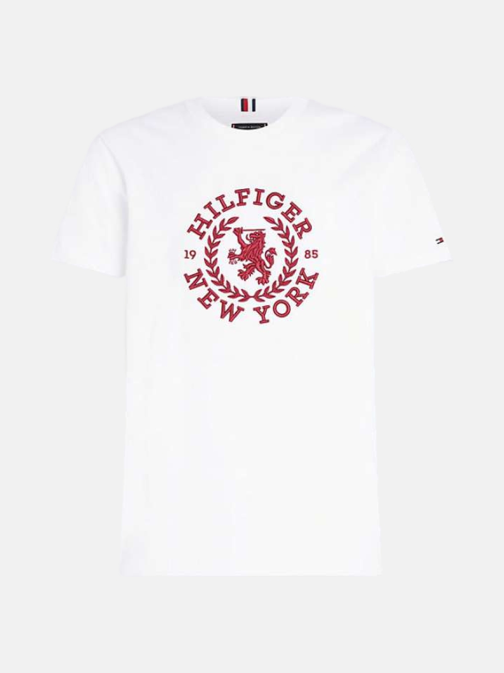 T-SHIRT TOMMY HILFIGER BIG ICON WHITE