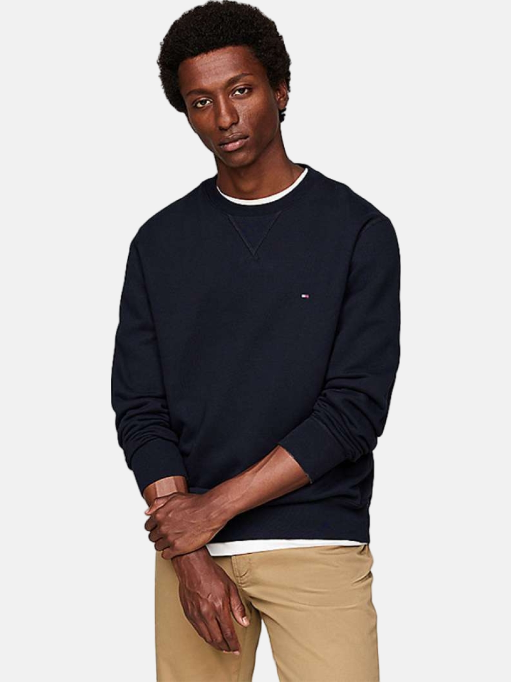 SWEATSHIRT TOMMY HILFIGER ESSENTIAL FLEECE DESERT SKY
