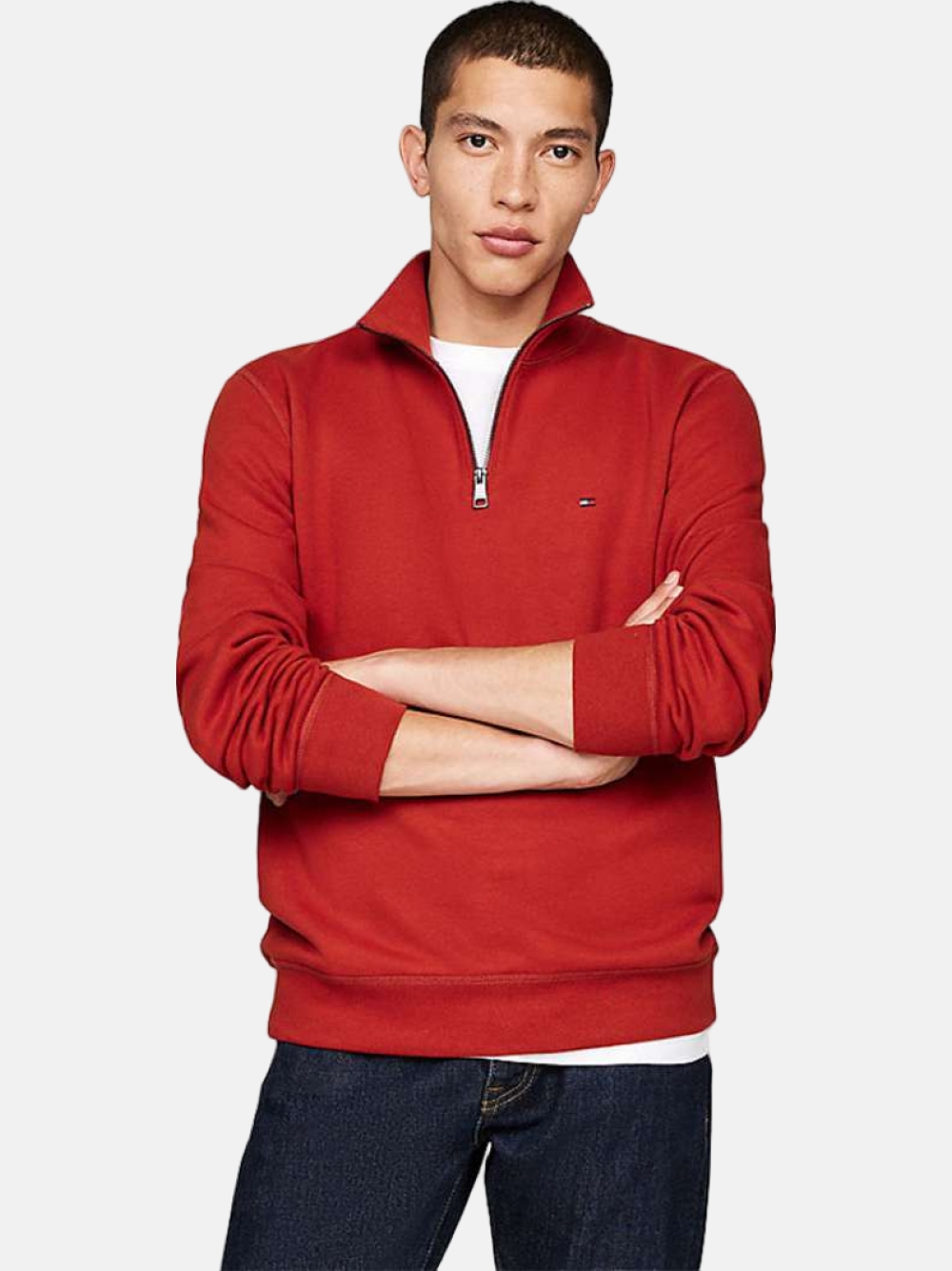 SWEATSHIRT TOMMY HILFIGER ESSENTIAL DARK MAGMA