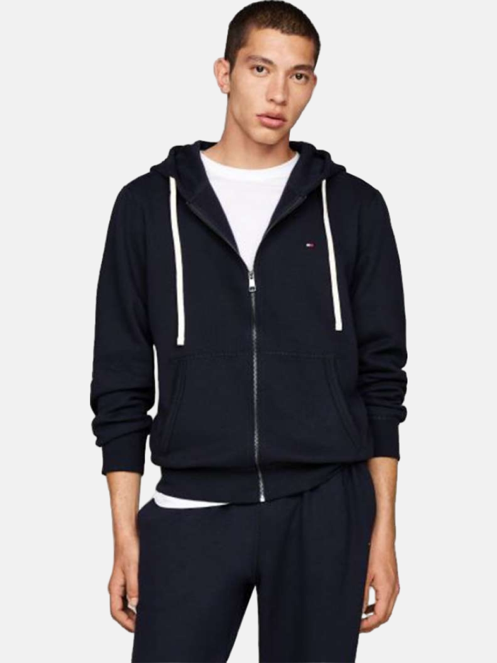 CASACO TOMMY HILFIGER ESSENTIAL FLEECE DESERT SKY