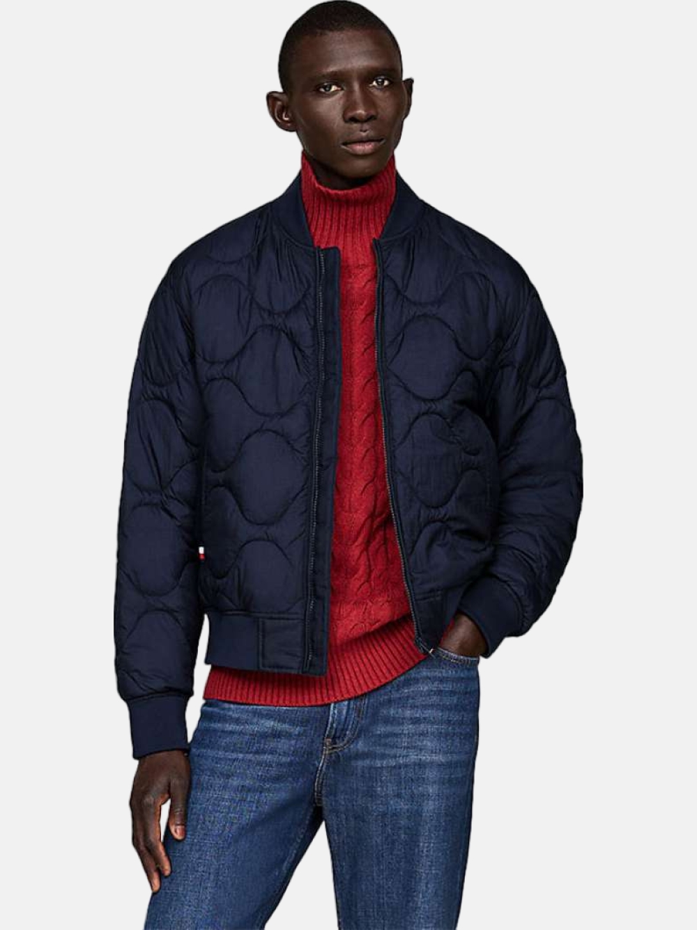 BLUSÃO TOMMY HILFIGER ONION DESERT SKY