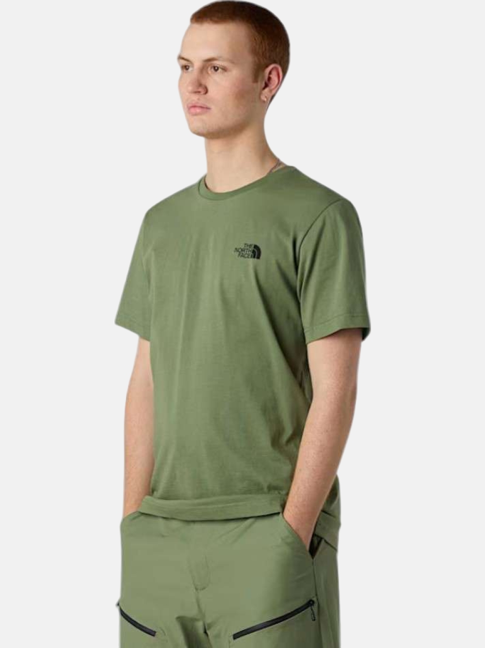 TSHIRT THE NORTH FACE HALF DOME PHOTO BARK MIST