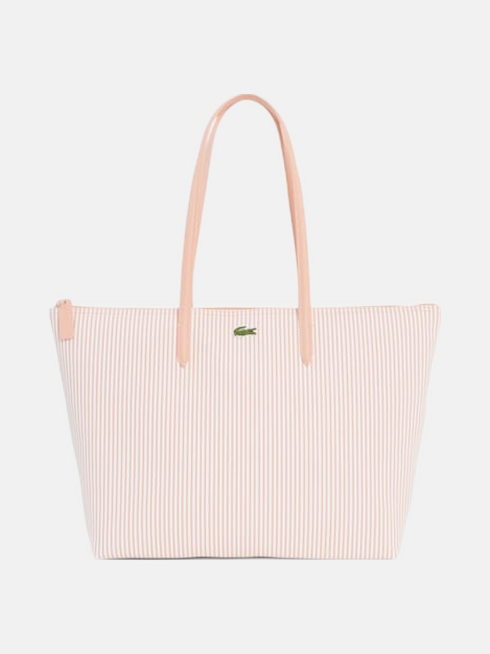 MALA LACOSTE L.12.12 CONCEPT SHOPPING STRIPE PRINT
