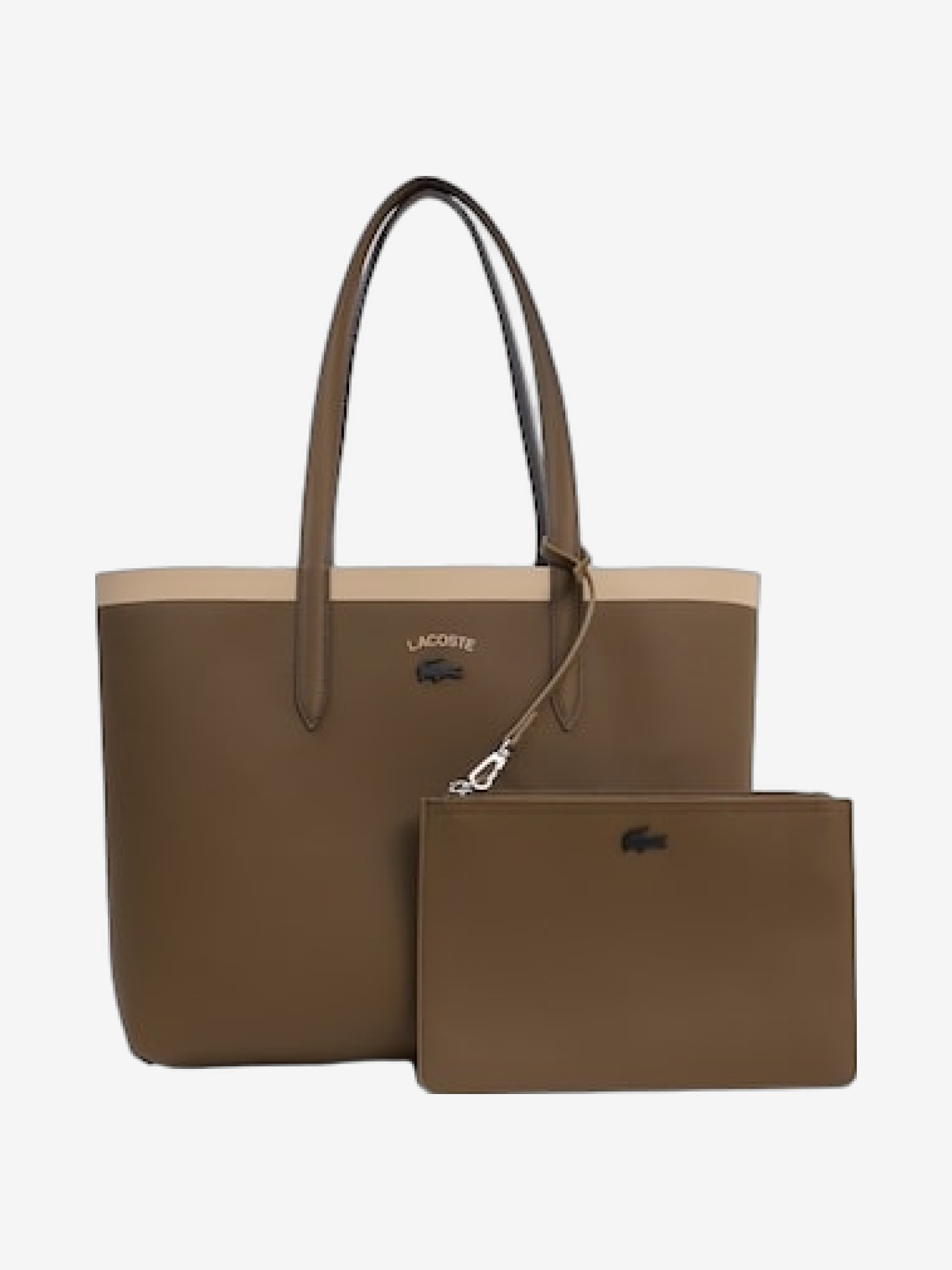MALA LACOSTE ANNA SEASONAL REVERSIBLE BUFFLE MASCARA