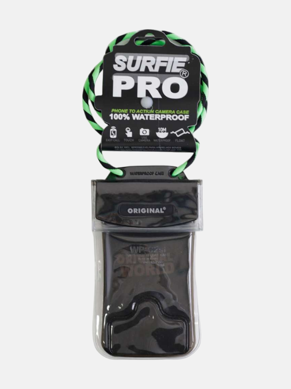 BOLSA ORIGINAL WORLD SURFIE PRO VERDE HEXACHROME/PRETO