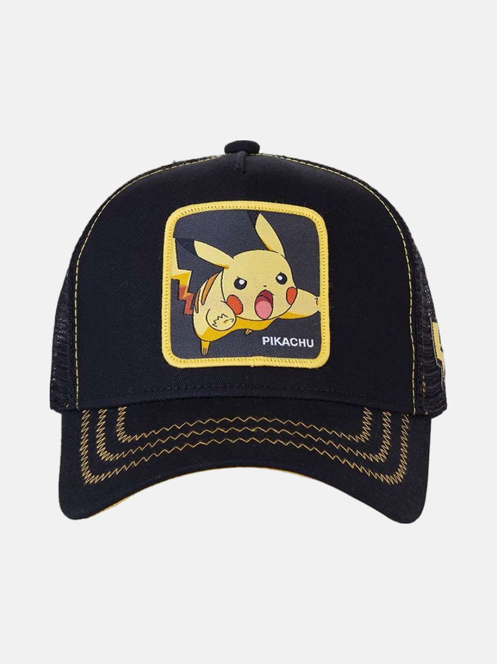 BONÉ CAPSLAB POKEMON UNISEXO BLACK/YELLOW