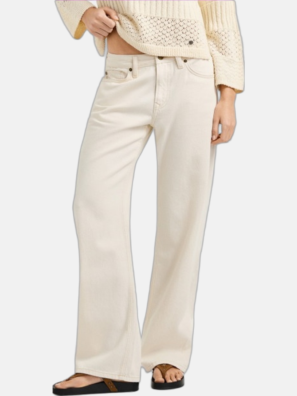 CALÇAS PEPE JEANS LOOSE STRAIGHT DENIM