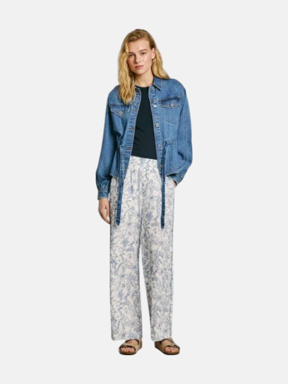 CALÇAS PEPE JEANS DUANA MOUSSE
