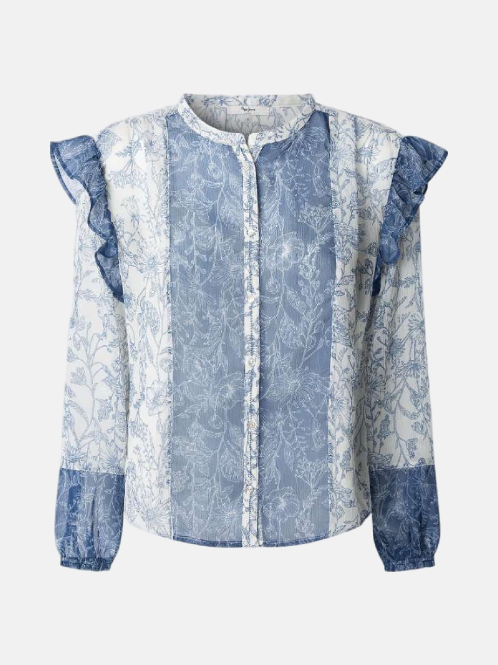 CAMISA PEPE JEANS DIANA STEEL BLUE