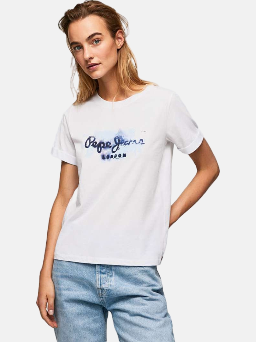 TSHIRT PEPE JEANS GOLDIE WHITE