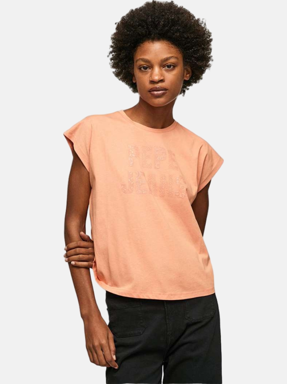 TSHIRT PEPE JEANS OLA PEACH