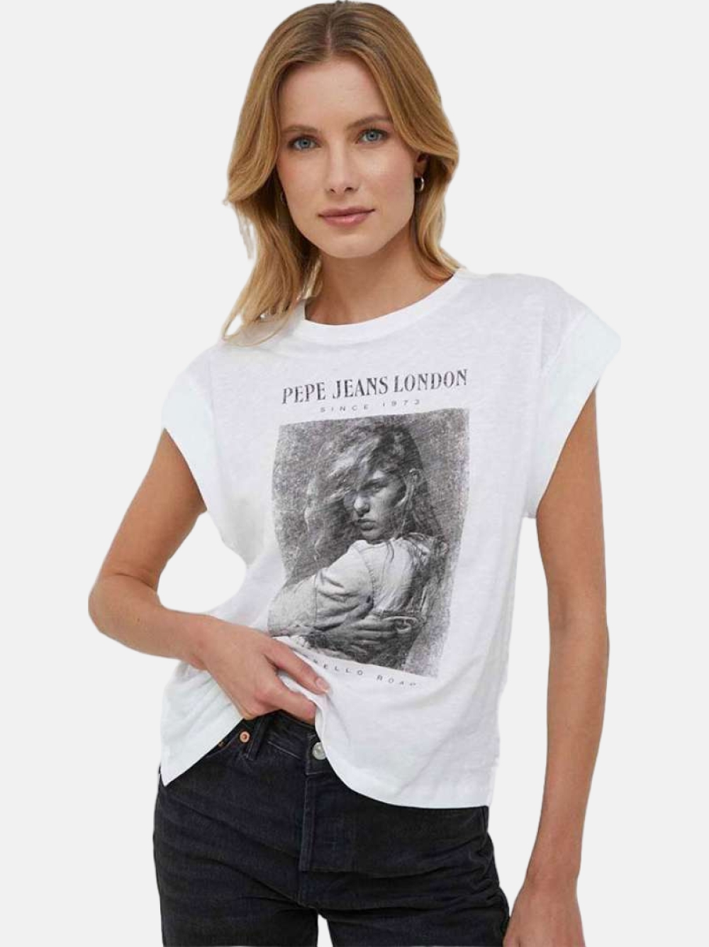 T-SHIRT PEPE JEANS CATA WHITE