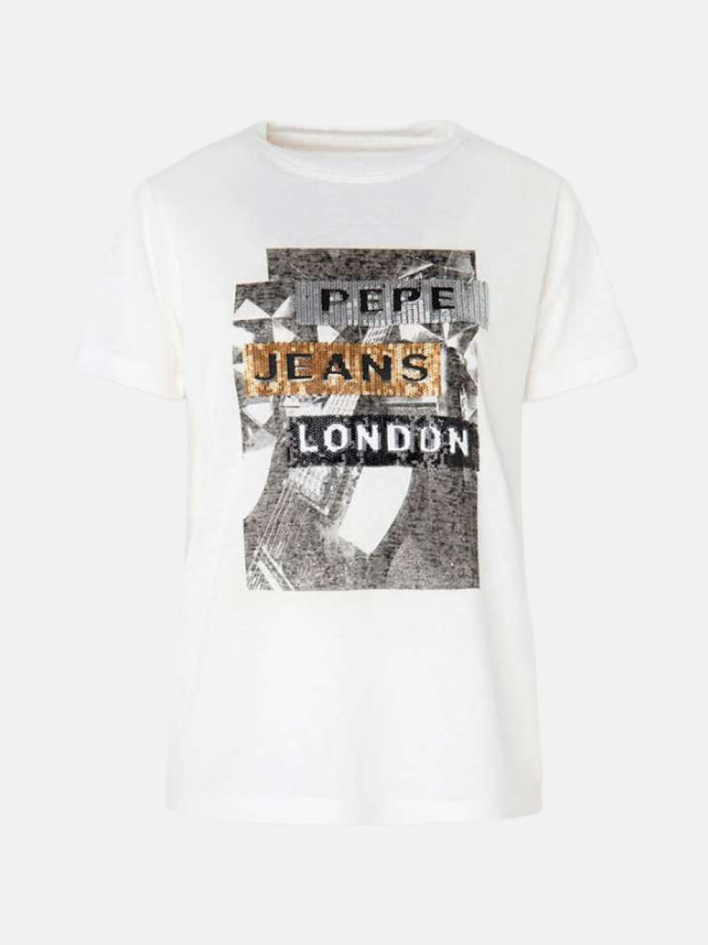 T-SHIRT PEPE JEANS CATRINA WHITE