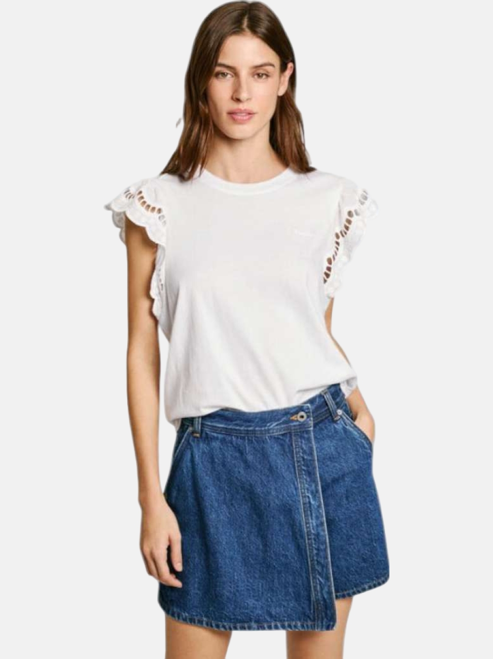TSHIRT PEPE JEANS VIC WHITE