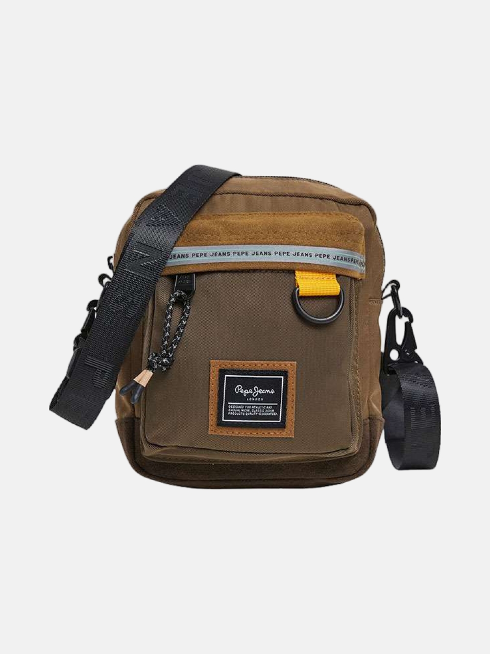 BOLSA PEPE JEANS AZIEL LONDOM MUD BRO