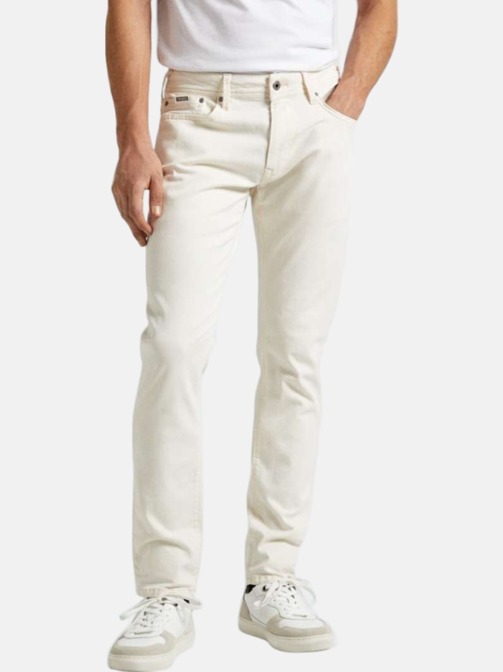 CALÇAS PEPE JEANS LOOSE INFUSED WHITE
