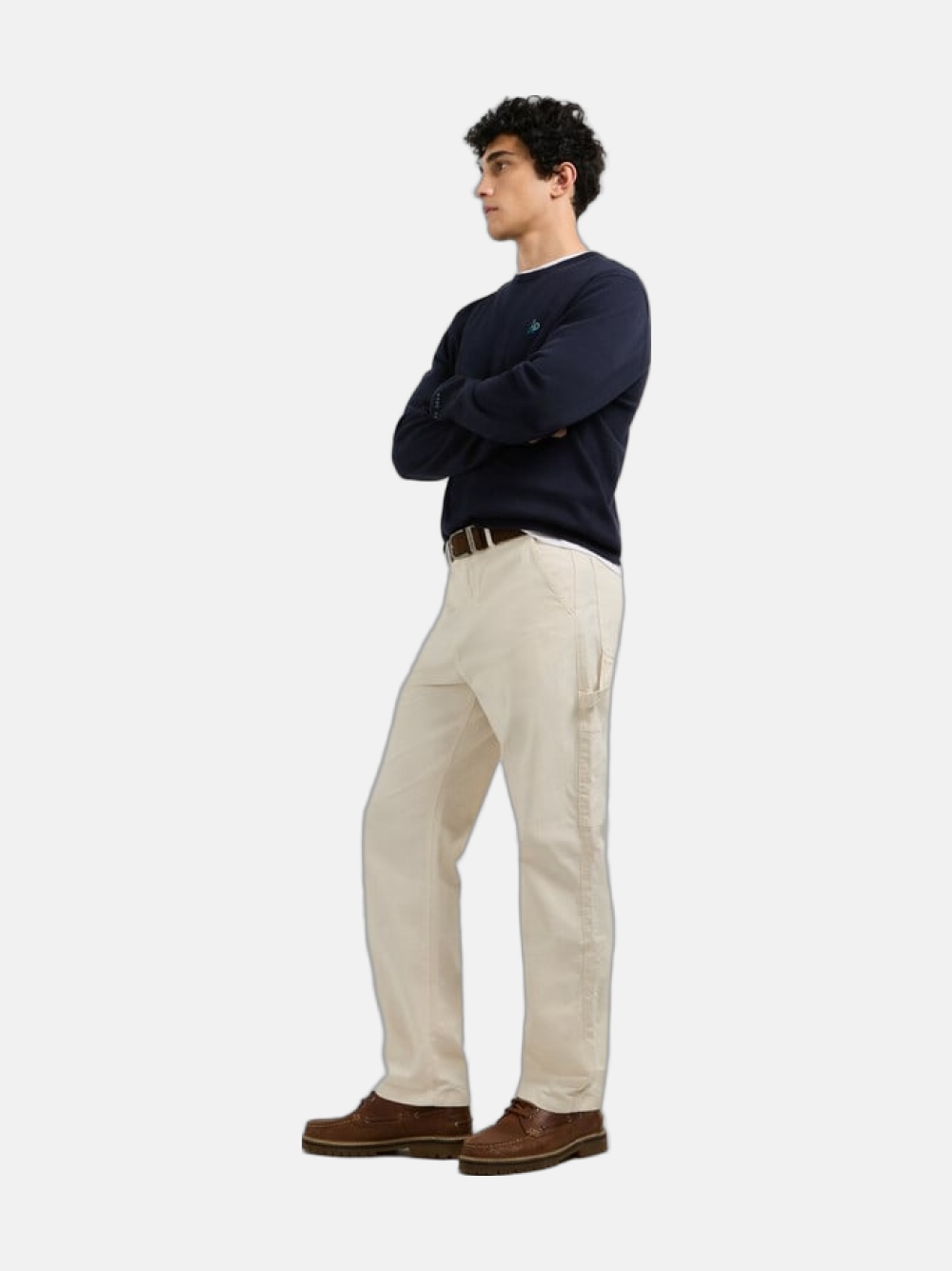 CALÇAS PEPE JEANS RELAXED WASHED CARPENTER IVORY