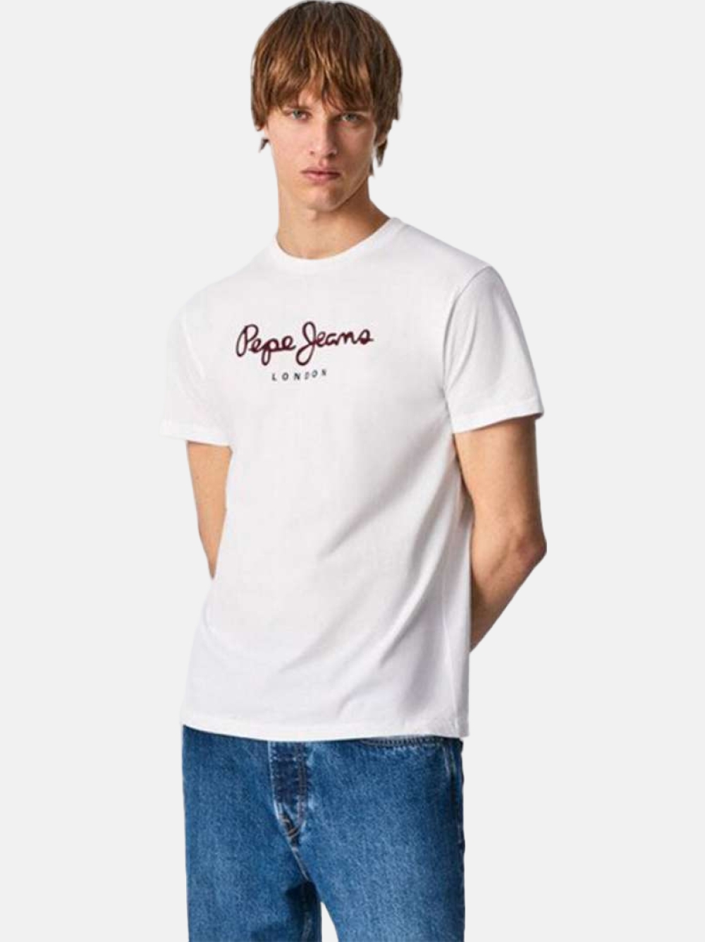 TSHIRT PEPE JEANS EGGO WHITE