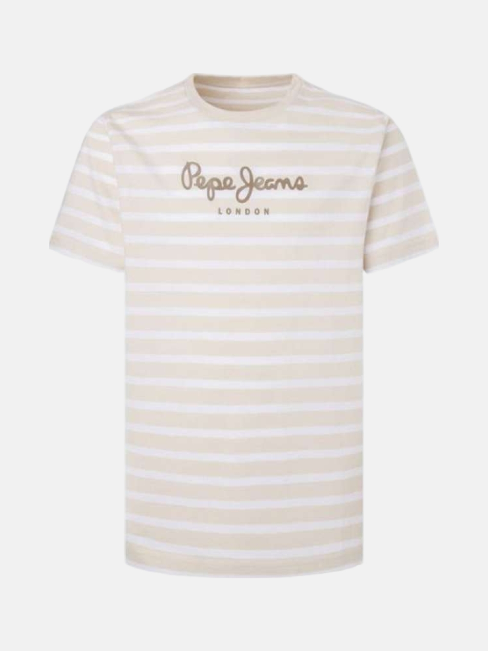 TSHIRT PEPE JEANS STRIPED BASIC WHITE