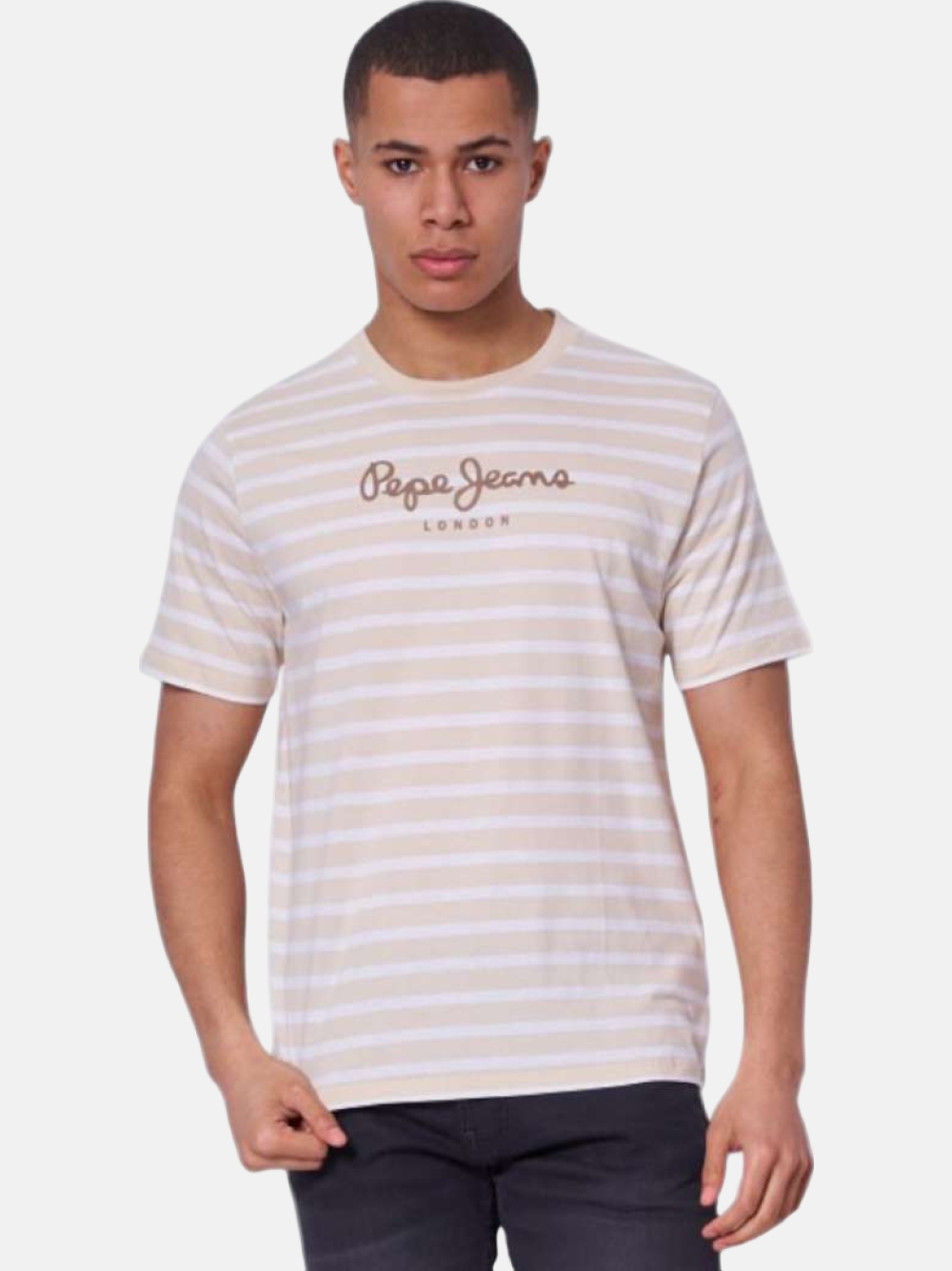 TSHIRT PEPE JEANS STRIPED BASIC LIGHT B