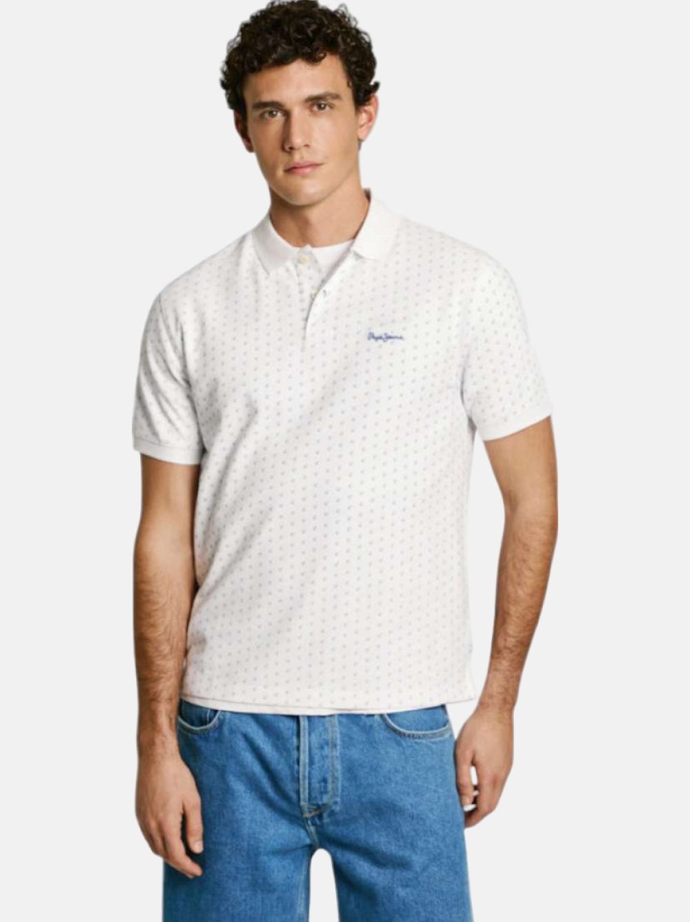 POLO PEPE JEANS BASIL WHITE