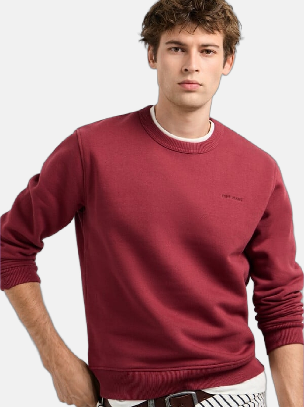 SWEATSHIRT PEPE JEANS JEFFERSON RUBY