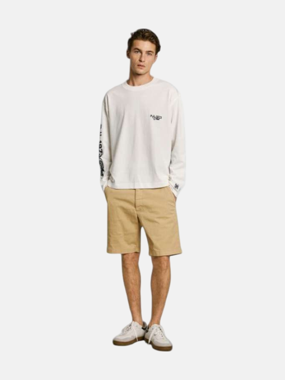 CALCOES PEPE JEANS CHINO KHAKI B