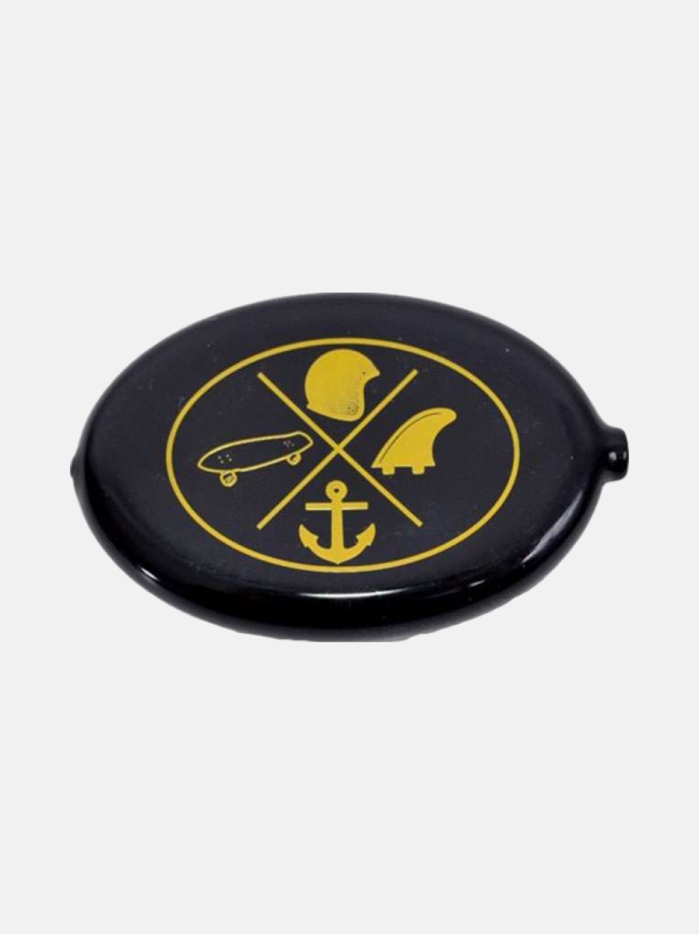 PORTA-MOEDAS CLEAN SPIRIT BLACK/GOLD