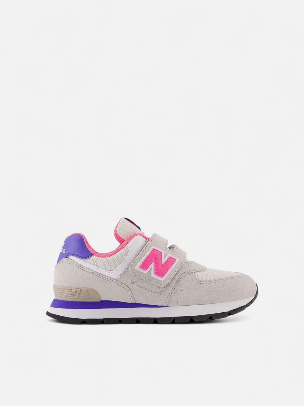 NEW BALANCE 574 K SUMMER FOG/NEO PINK