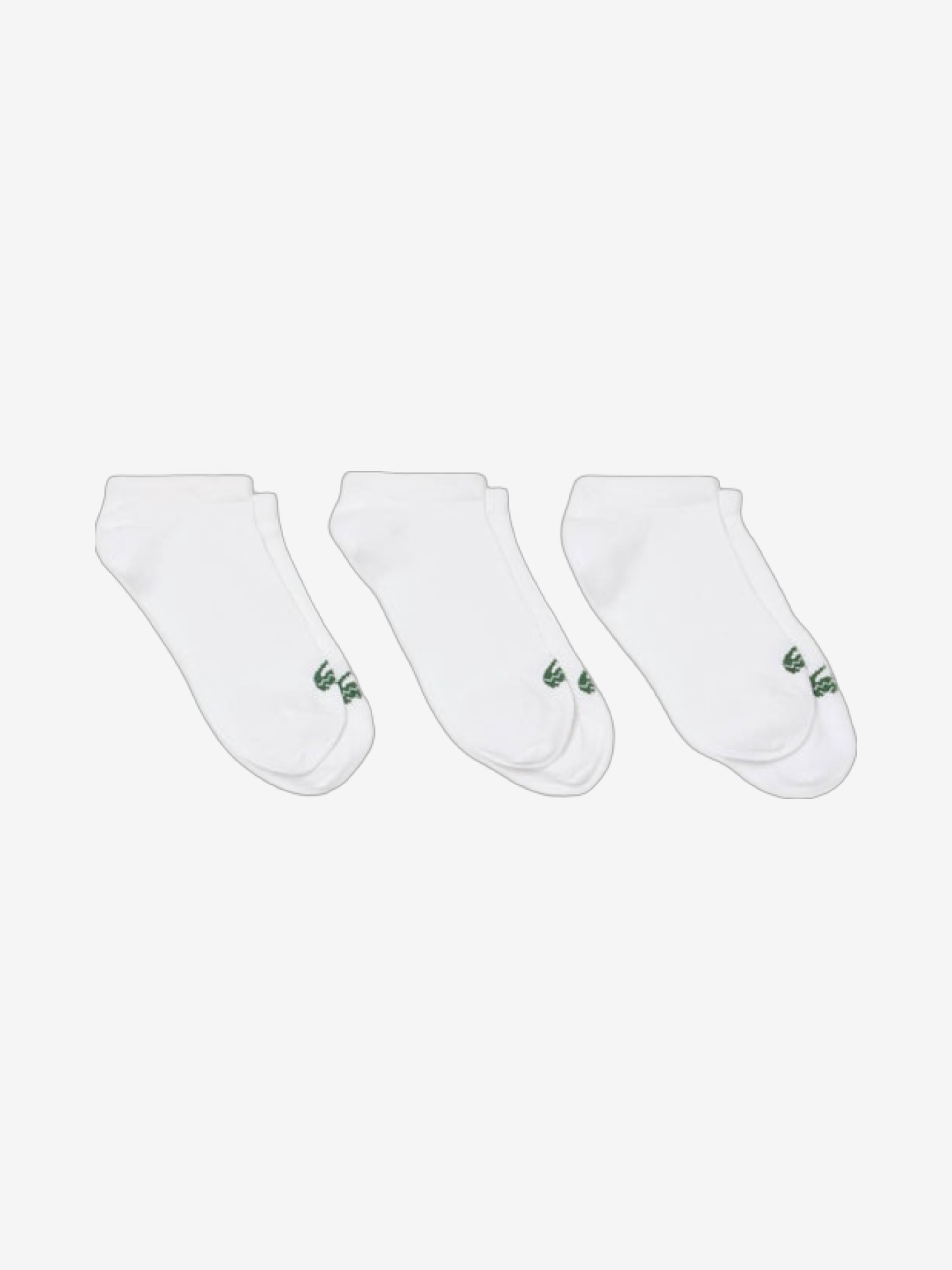PACK 3 MEIAS LACOSTE BLANC