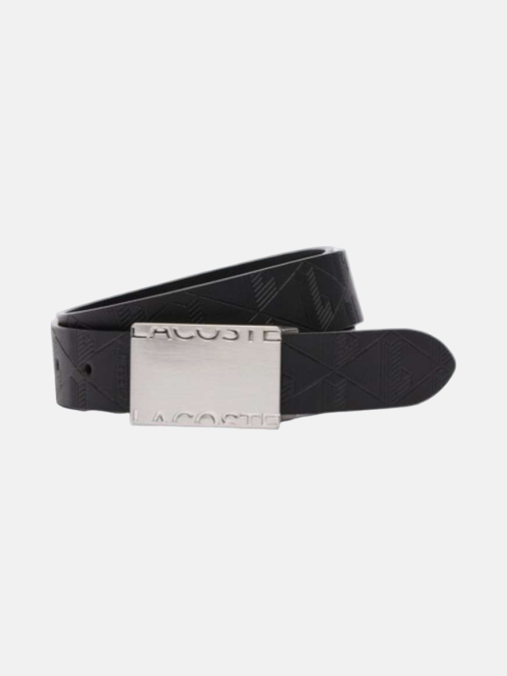 CINTO LACOSTE REVERSIBLE NOIR