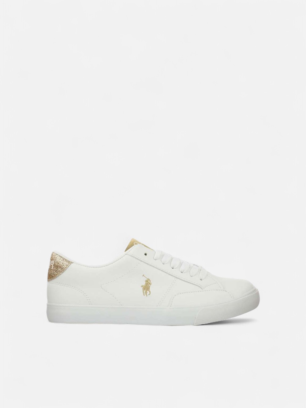 RALPH LAUREN THERON V WHITE SMT/GOLD METTALL/GL