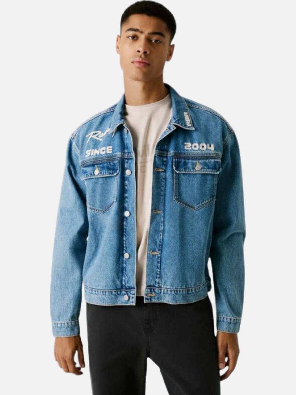 CASACO REDBULL RACING X PEPE JEANS PRINTED DENIM