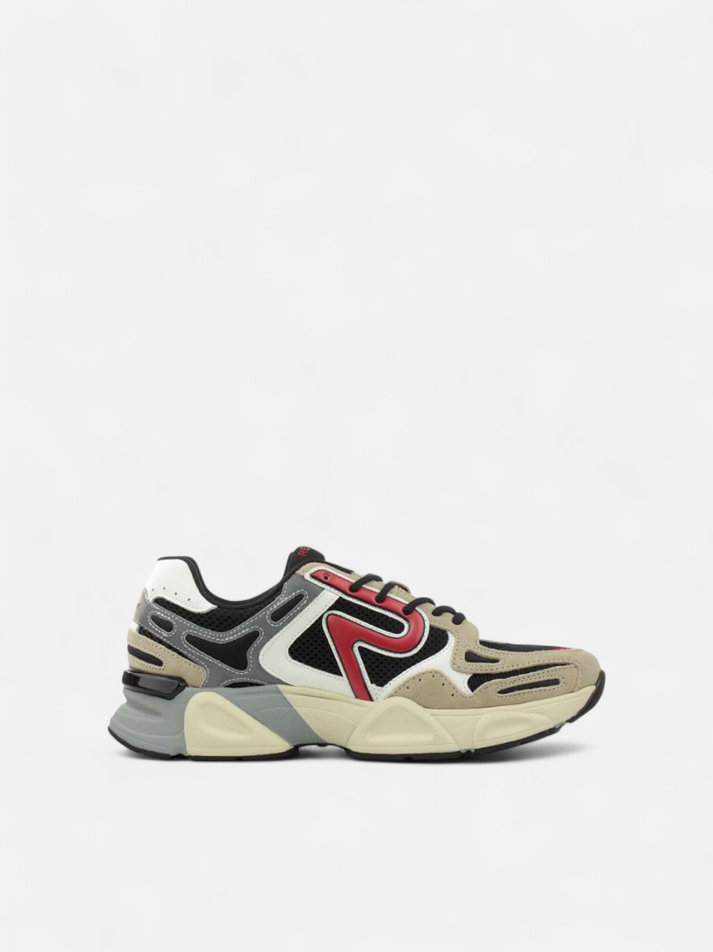 REPLAY DESTINY M NIGHT 2 BEIGE/BLACK/RED