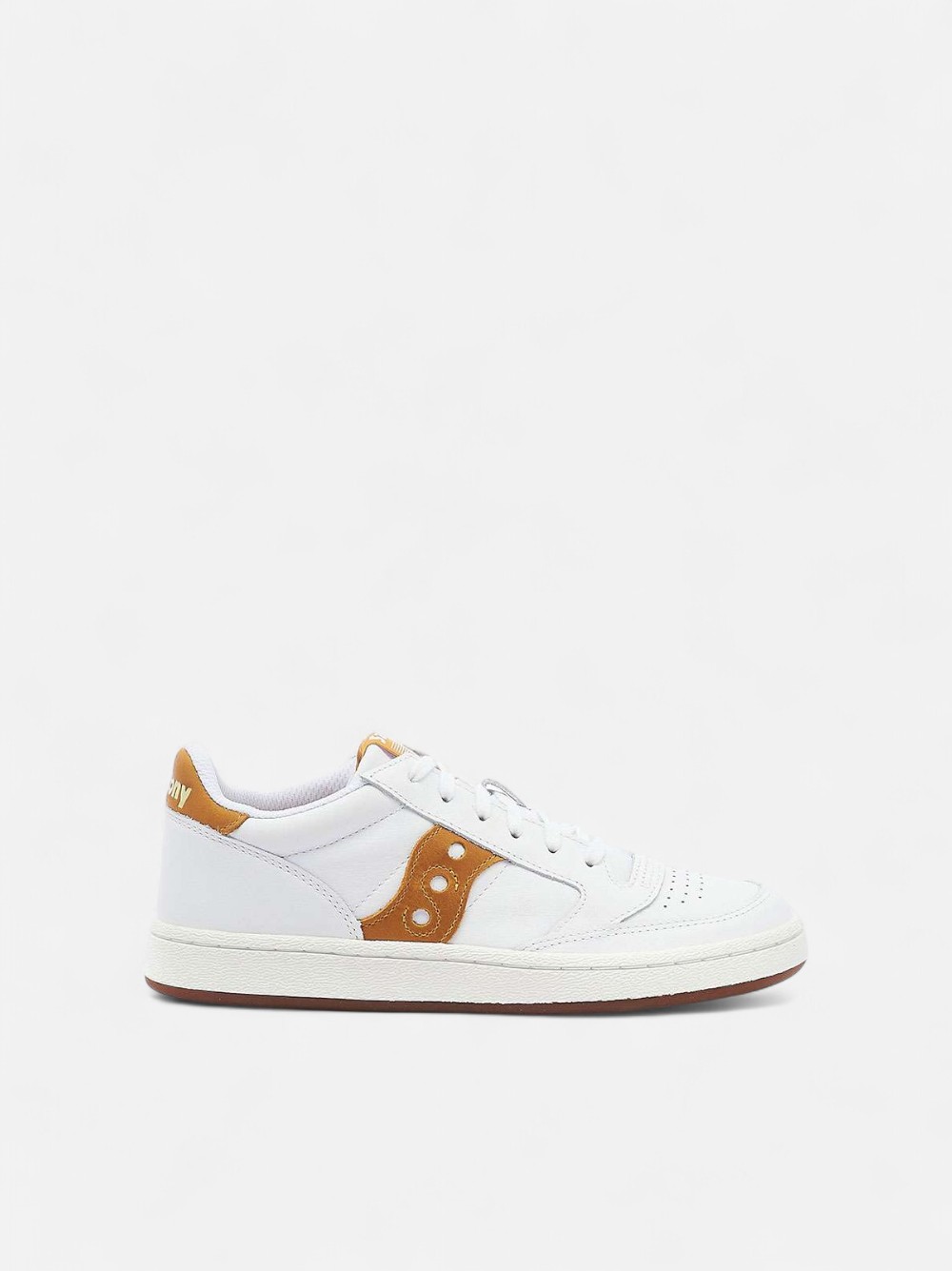 SAUCONY JAZZ COURT WHITE/YELLOW